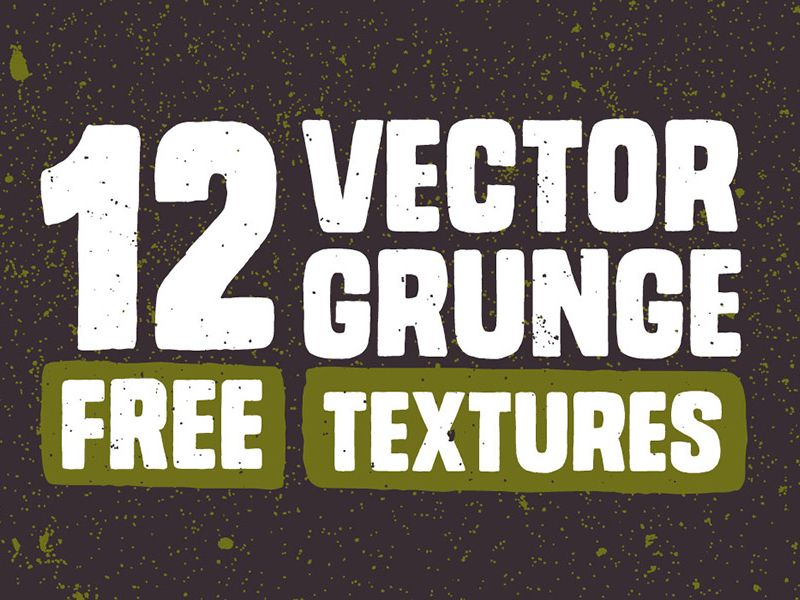 12 texturas grunge vectoriales libres de Chris Spooner