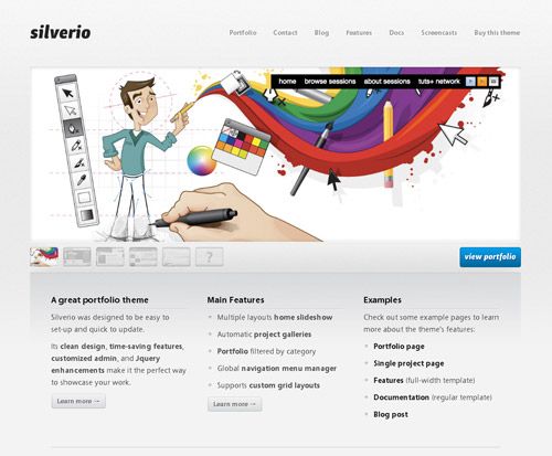 Gratis “Silverio” PSD av SachaG