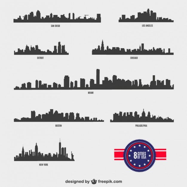 8 ciudades americanas