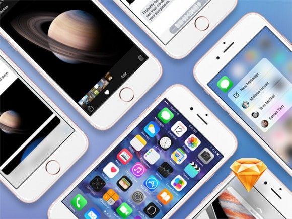 ios UI kit для Sketch
