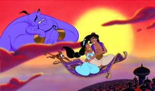 Slika lahko vsebuje prizor iz Aladin Human Person Art and Graphics