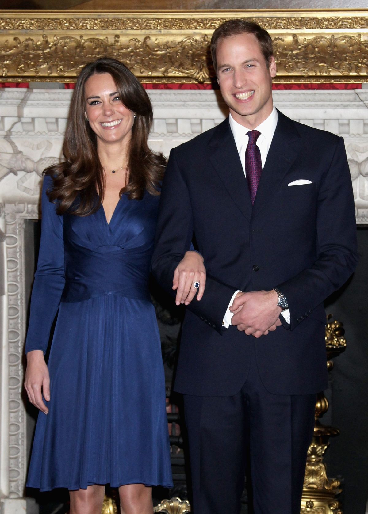 Kate Middleton in princ William