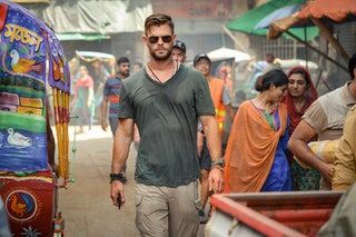 Chris Hemsworth v ekstrakciji