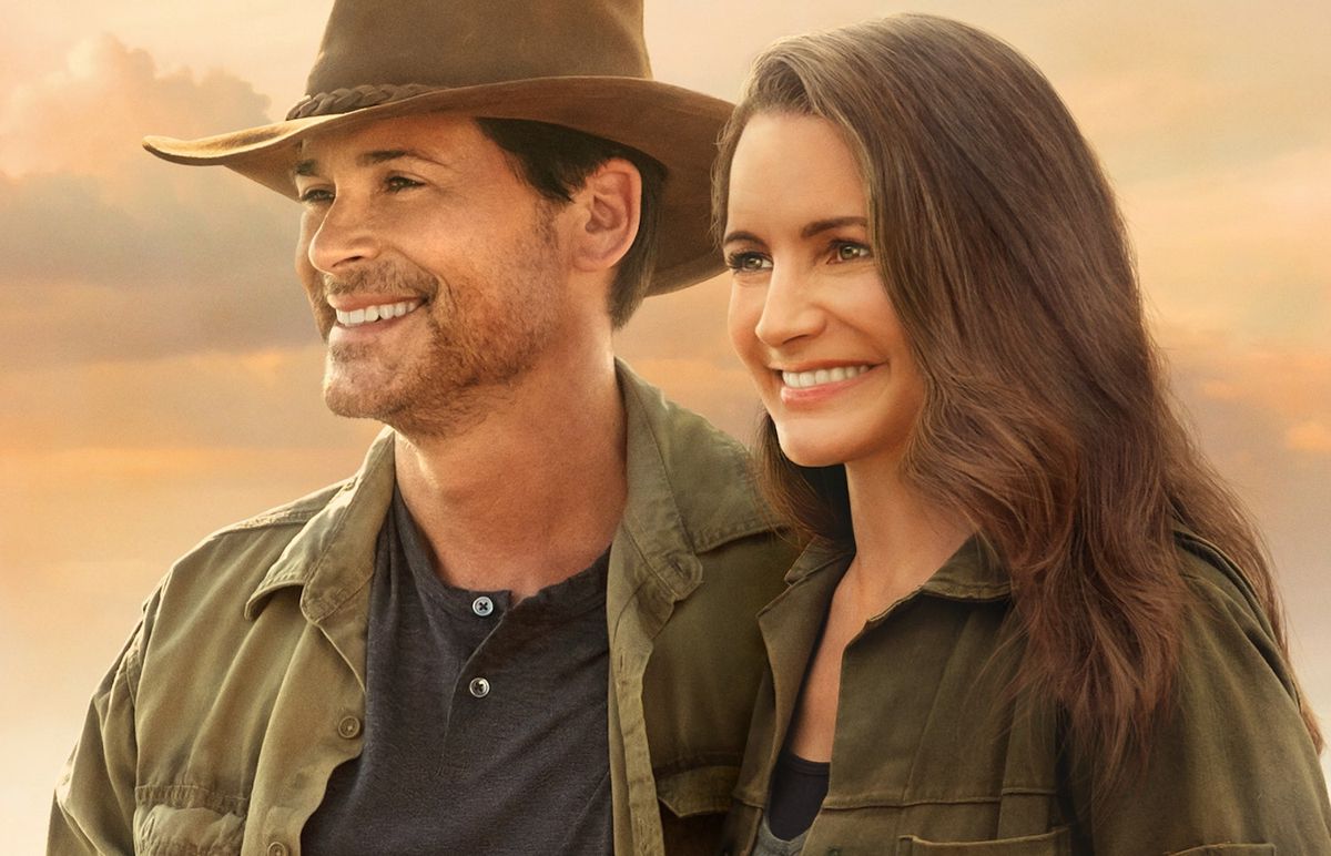 Rob Lowe ja Kristin Davis elokuvassa Holiday in the Wild.