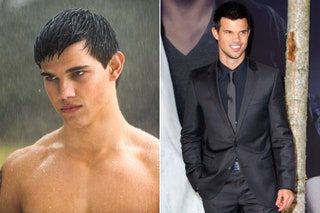 Bilden kan innehålla Människoperson Man Ansikte Taylor Lautner Kappa Kläder Överrock Kläder och kostym