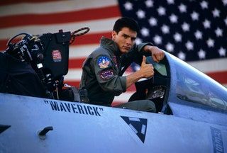 Tom Cruise en Top Gun