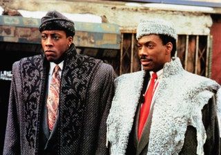 Arsenio Hall y Eddie Murphy en Coming to America
