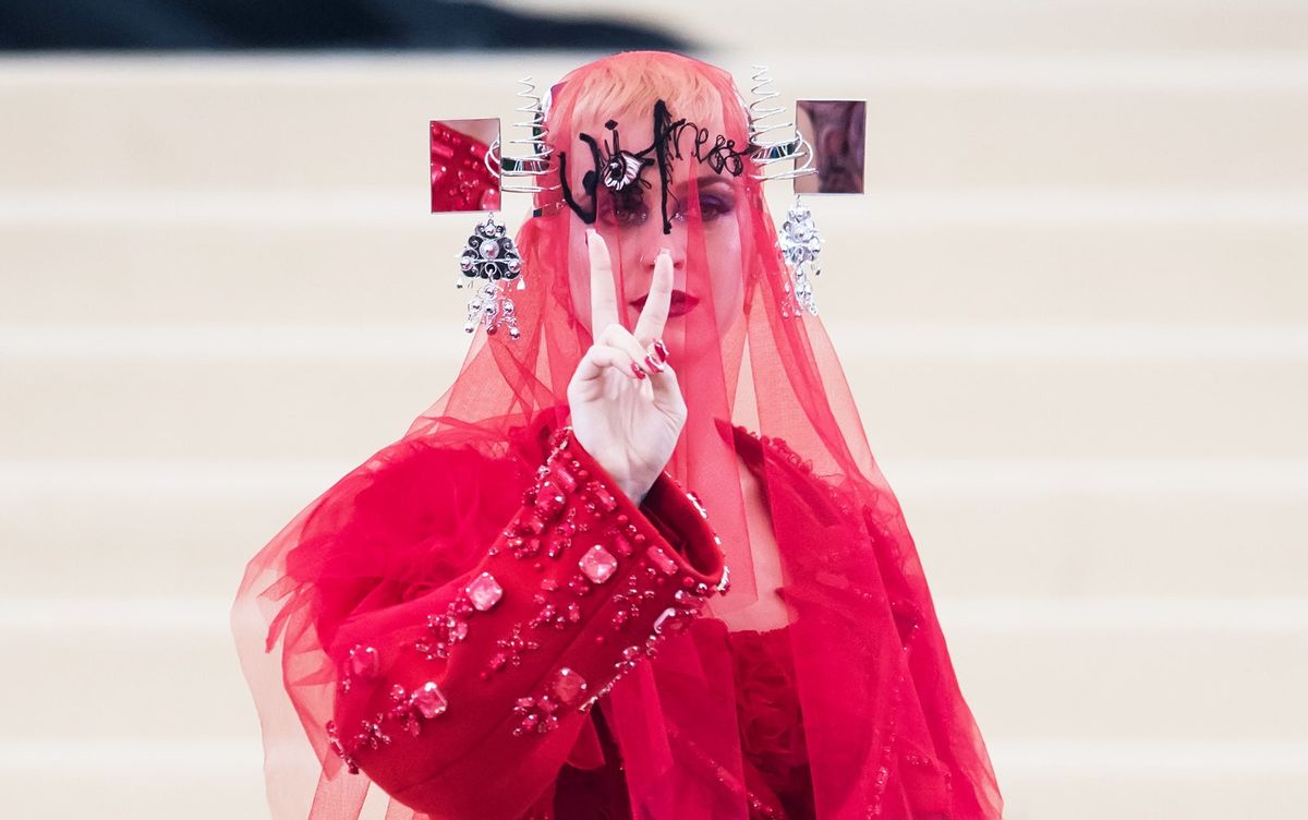 Katy Perry bei der Met Gala 2017.
