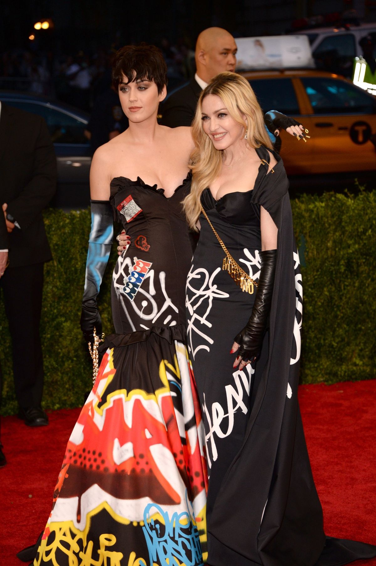 Katy Perry und Madonna bei der Met Gala 2015.