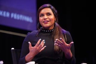 Mindy Kaling renginyje Niujorke.