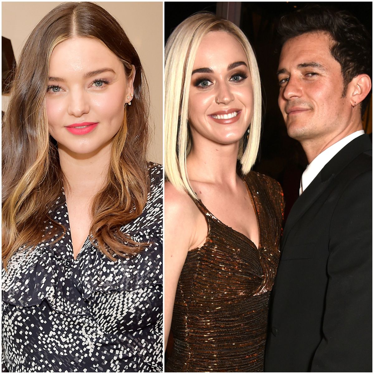 Miranda Kerr Katy Perry y Orlando Bloom
