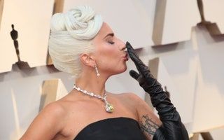 Lady Gaga en los Oscar 2019.
