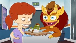 BIG MOUTH Jessi Klein als Jessi Glaser Zach Galifianakis als Gratitoad und Maya Rudolph als Connie die Hormonmonstress...