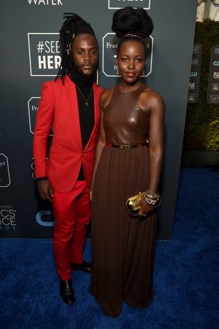 Lupita y Peter Nyong