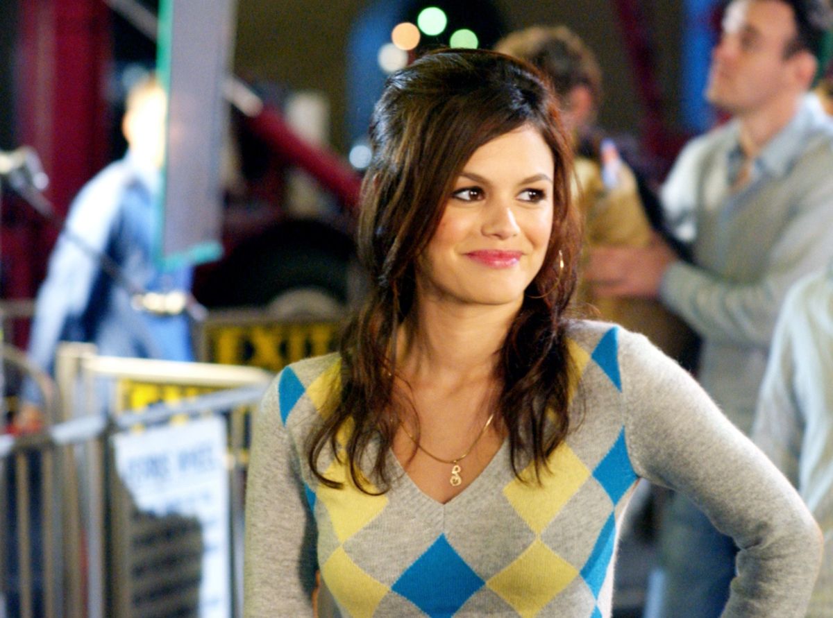 Bildet kan inneholde Rachel Bilson, klær og ermer