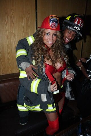 Bomberos de Mariah Carey y Nick Cannon