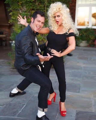 Jessica Simpson y Eric Johnson Sandy y Danny de Grease