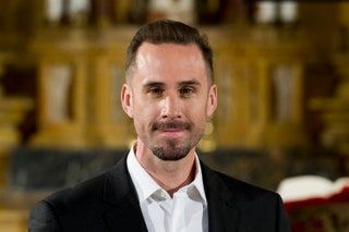Joseph Fiennes y Jacob Fiennes