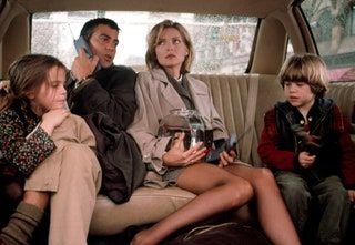 George Clooney och Michelle Pfeiffer i One Fine Day