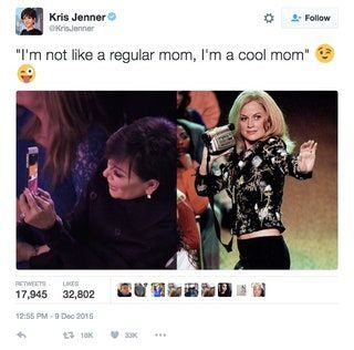 Slika lahko vsebuje Amy Poehler Človeška oseba Richey Edwards Besedilna datoteka Mobilni telefon Elektronika Mobilni telefon in telefon