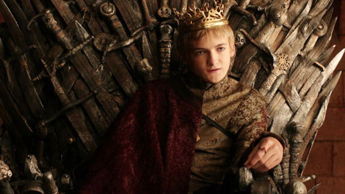 La imagen puede contener Jack Gleeson Muebles Persona humana Arte Pintura Accesorios Accesorio y joyería