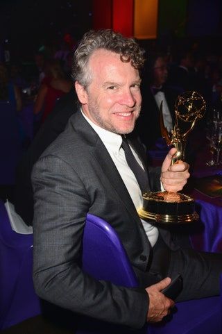 La imagen puede contener Tate Donovan Persona humana Ropa Abrigo Abrigo y traje