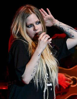 NAPA CA 01 DE NOVIEMBRE La cantante Avril Lavigne realiza el día 2 de Live In The Vineyard en el Uptown Theatre de Napa en ...
