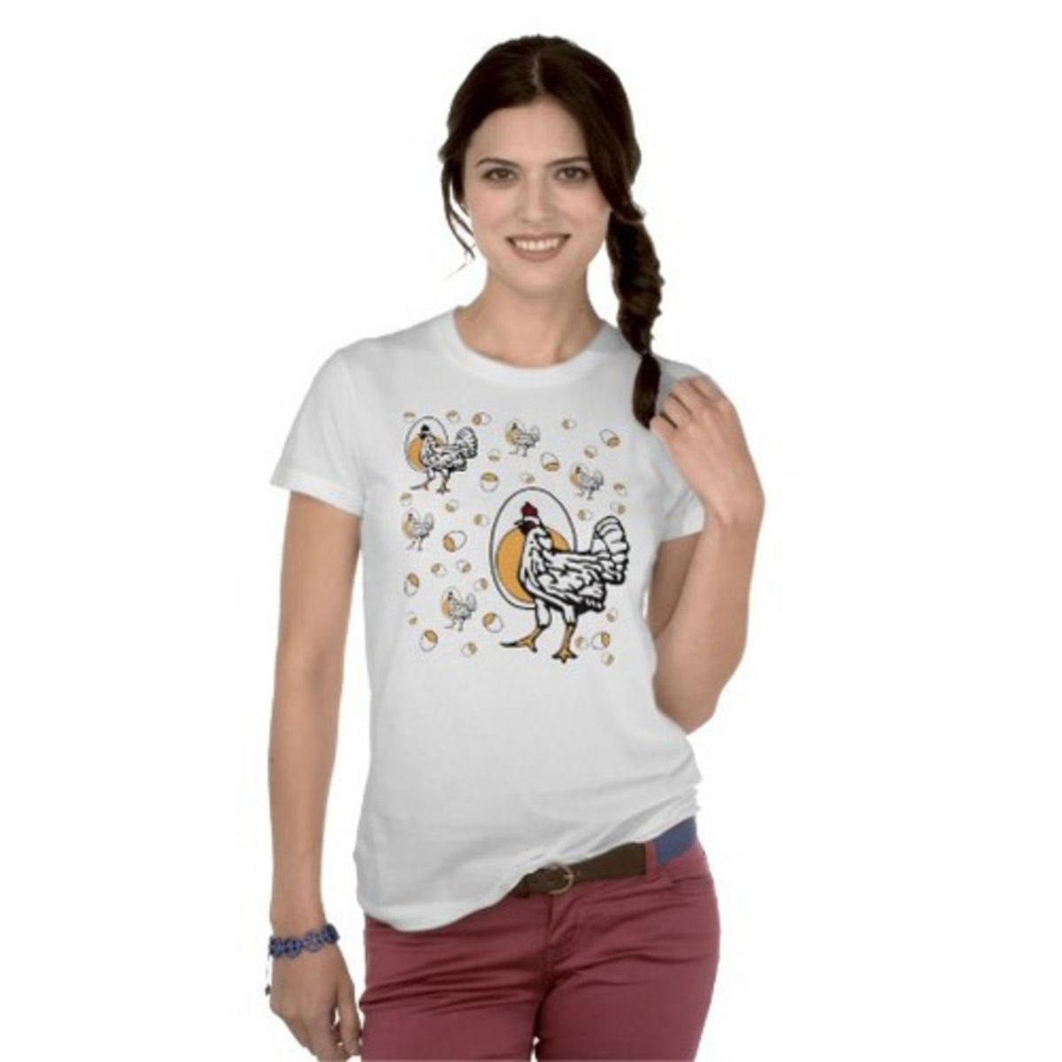 La imagen puede contener ropa, ropa, camiseta, persona y persona.