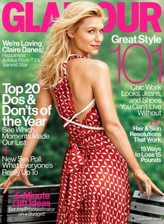 La imagen puede contener Magazine Human Person y Claire Danes