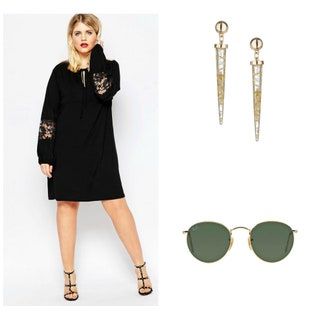 La imagen puede contener Ropa Ropa Gafas de sol Accesorios Accesorio Manga Persona humana y Manga larga