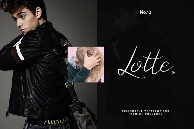Lotte - Guión de moda - Guión como Save Lotte - Guión de moda - Guión - 1 Lotte - Guión de moda - Guión - 2 Lotte - Guión de moda - Guión - 3 Lotte - Guión de moda - Guión - 4 Lotte - Guión de moda - Guión - 5 Lotte - Guión de moda - Guión - 6 Guión de Lotte inspirado en Bidara o Widara. Que es una especie de árboles pequeños que producen frutos que crecen en zonas secas. Perfecto para proyectos de branding, especialmente para Fashion Branding. En cambio, esta fuente es buena para empaquetar productos o simplemente como texto estilístico para cualquier imagen de fondo.