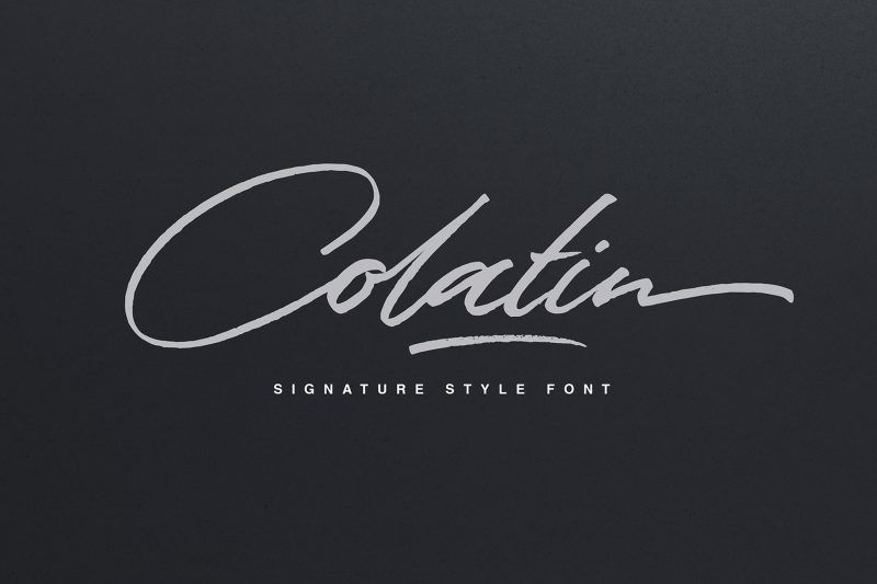 Script de Colatin - Script Like Save Colatin Script - Script - 1 Script de Colatin - Script - 2 Script de Colatin - Script - 3 Script de Colatin - Script - 4 Script de Colatin - Script - 5 Script de Colatin - Script - 6 Script de Colatin - Script - 7 Script de Colatin - Script - 8 Colatin Script - Script - 9 Colatin Script - Script - 10 Colatin Script - Script - 11 Colatin es una fuente de estilo de firma hecha a mano con caracteres impresionantes.