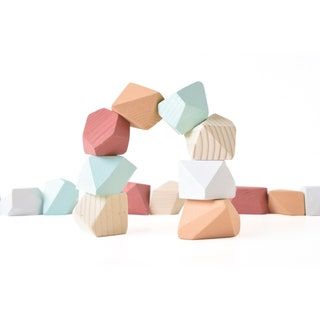 The Tot Rock Blocks Terra Juego de 16