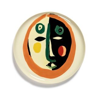 Fuente para servir con cara