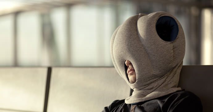 La almohada de avestruz