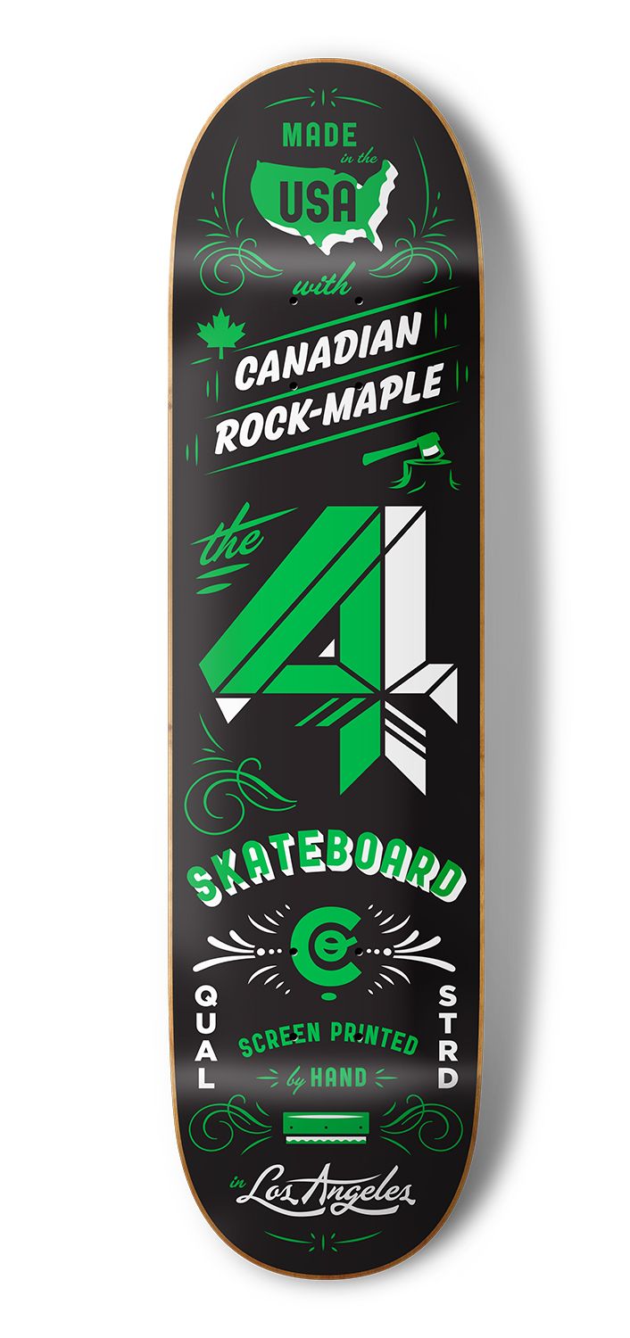 4 Skateboard Co av Kendrick Kidd