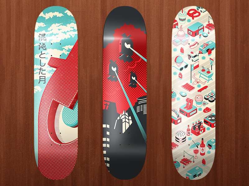 Skateboards av Chaotic Moon Studios