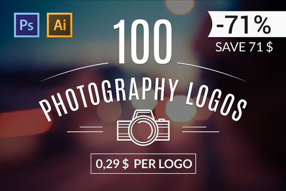 100 logotipos de fotografía