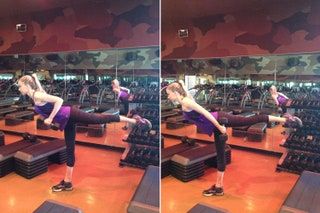 La imagen puede contener Persona humana Calzado Ropa Ropa Calzado Ejercicio Deporte Deportes Ejercicio y estado físico
