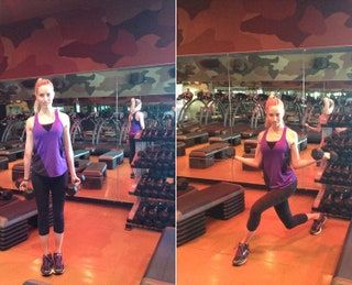 La imagen puede contener Persona humana Ejercicio Deporte Deportes Fitness Ejercicio Calzado Ropa Vestimenta Zapato y gimnasio