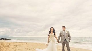 Elegantna poroka na destinaciji, polna latinskega pridiha, potekala v Viequesu v Portoriku