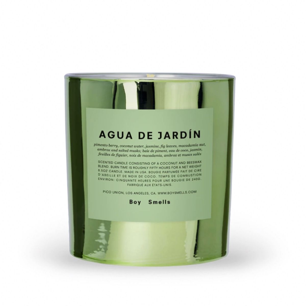 vela verde brillante