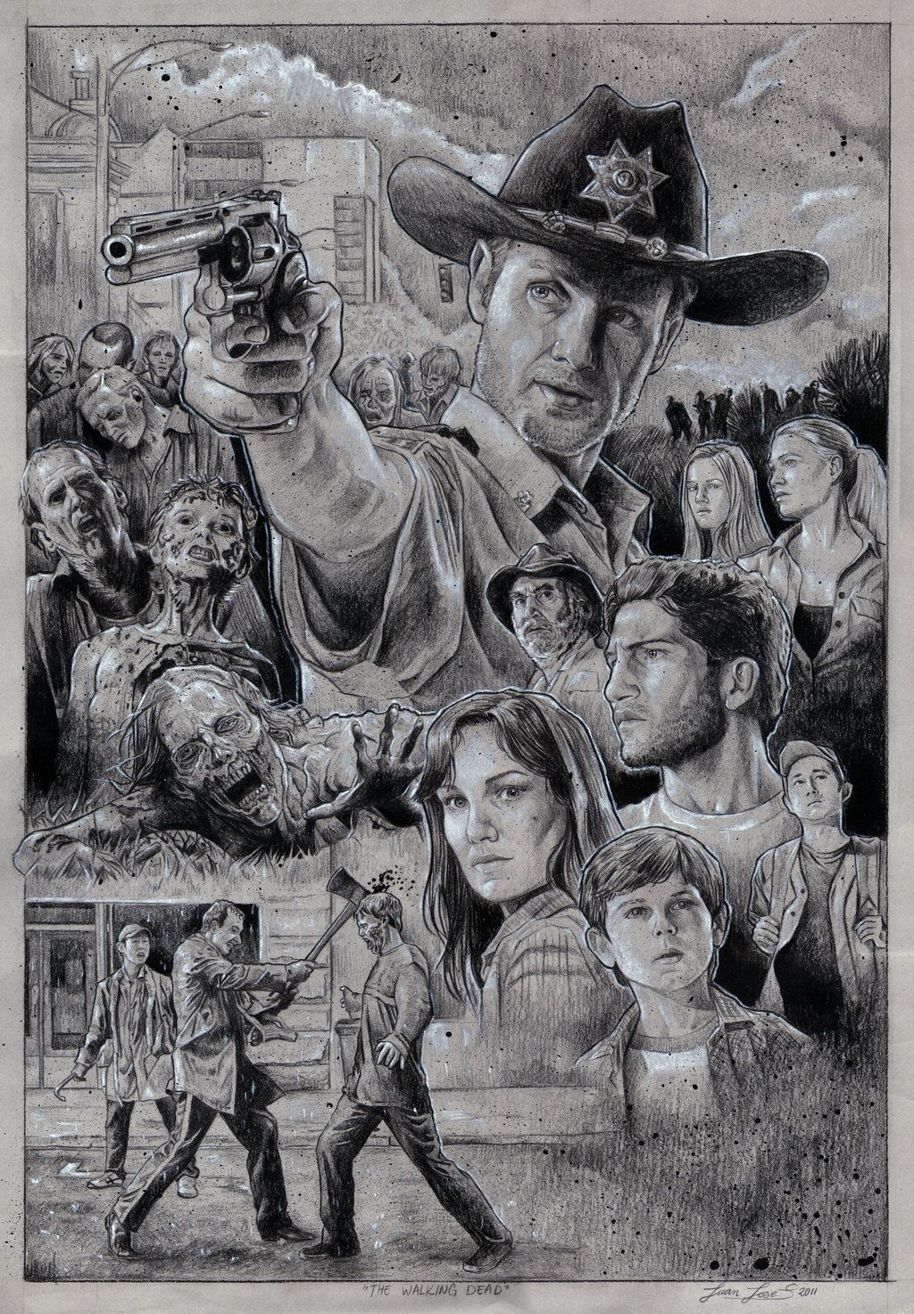 The Walking Dead de Juan José Saldarriaga
