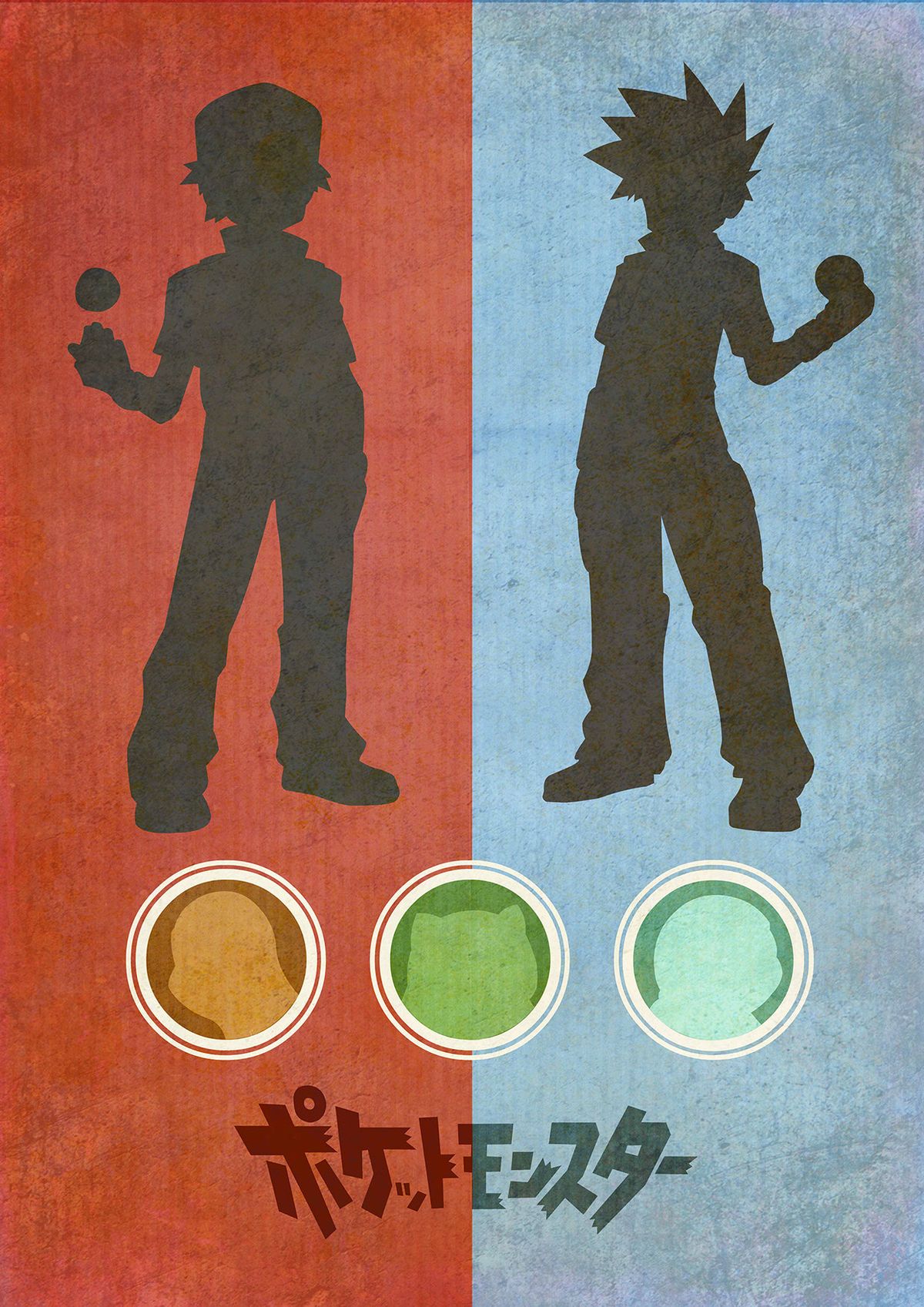 Pokemon rojo y azul de Chris Minney