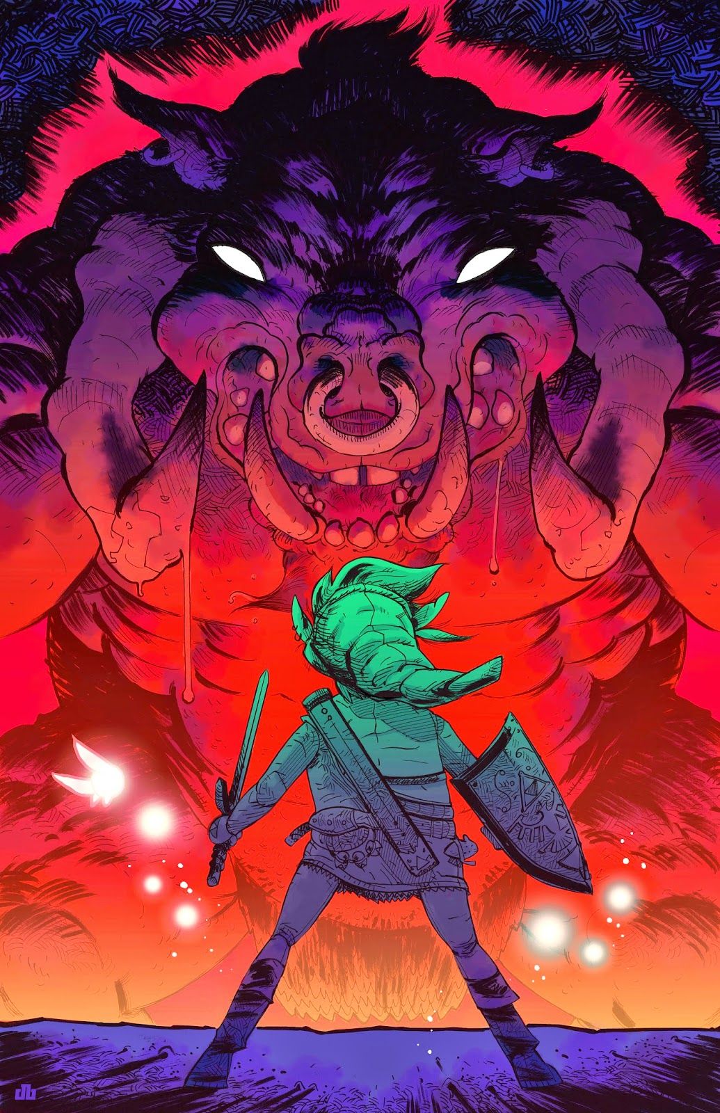Boss Battle por Dylan Burnett