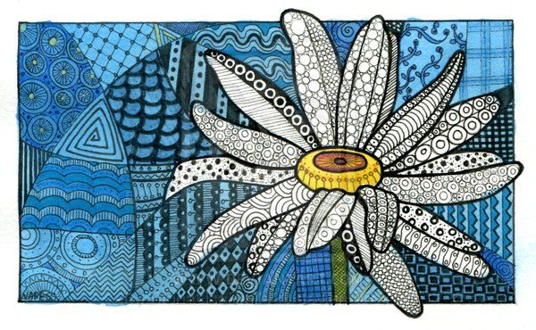 Zentangle Flower av Joelyn