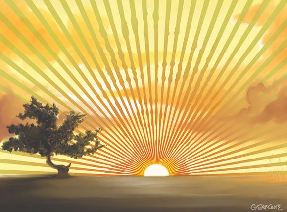 Sunset Marilyn de Gianni Sarcone