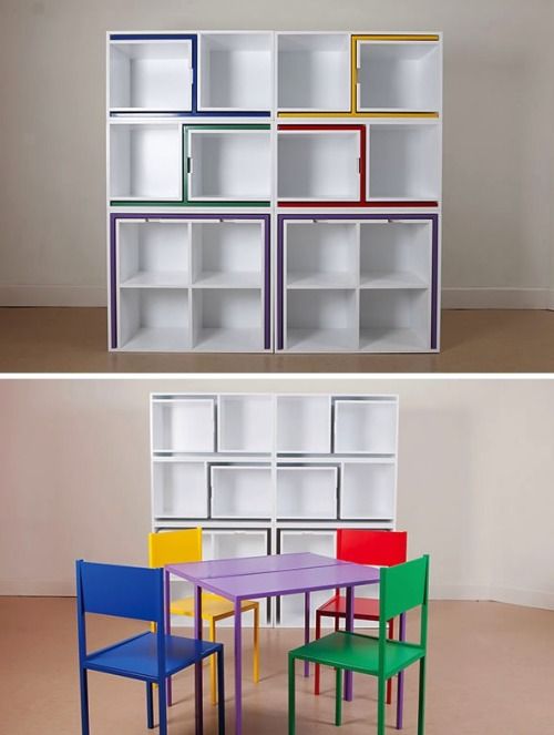 Muebles que ahorran espacio de Orla Reynolds