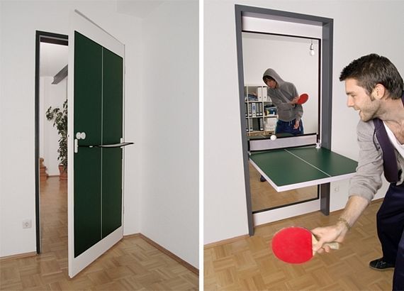 Puerta de mesa de ping pong