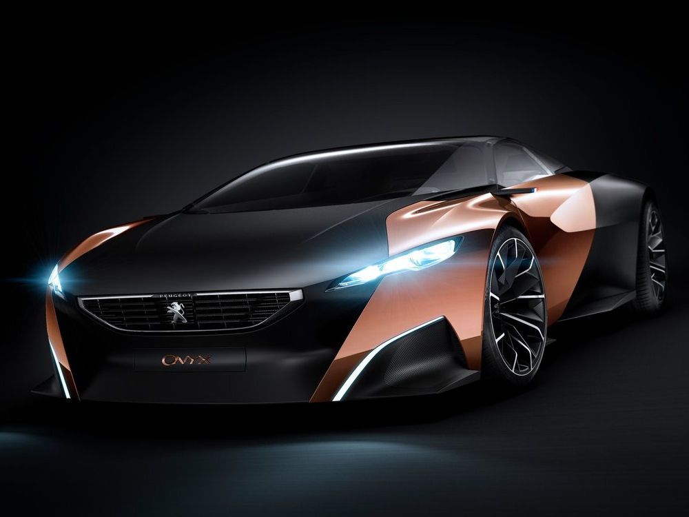 แนวคิด Peugeot Onyx Hybrid